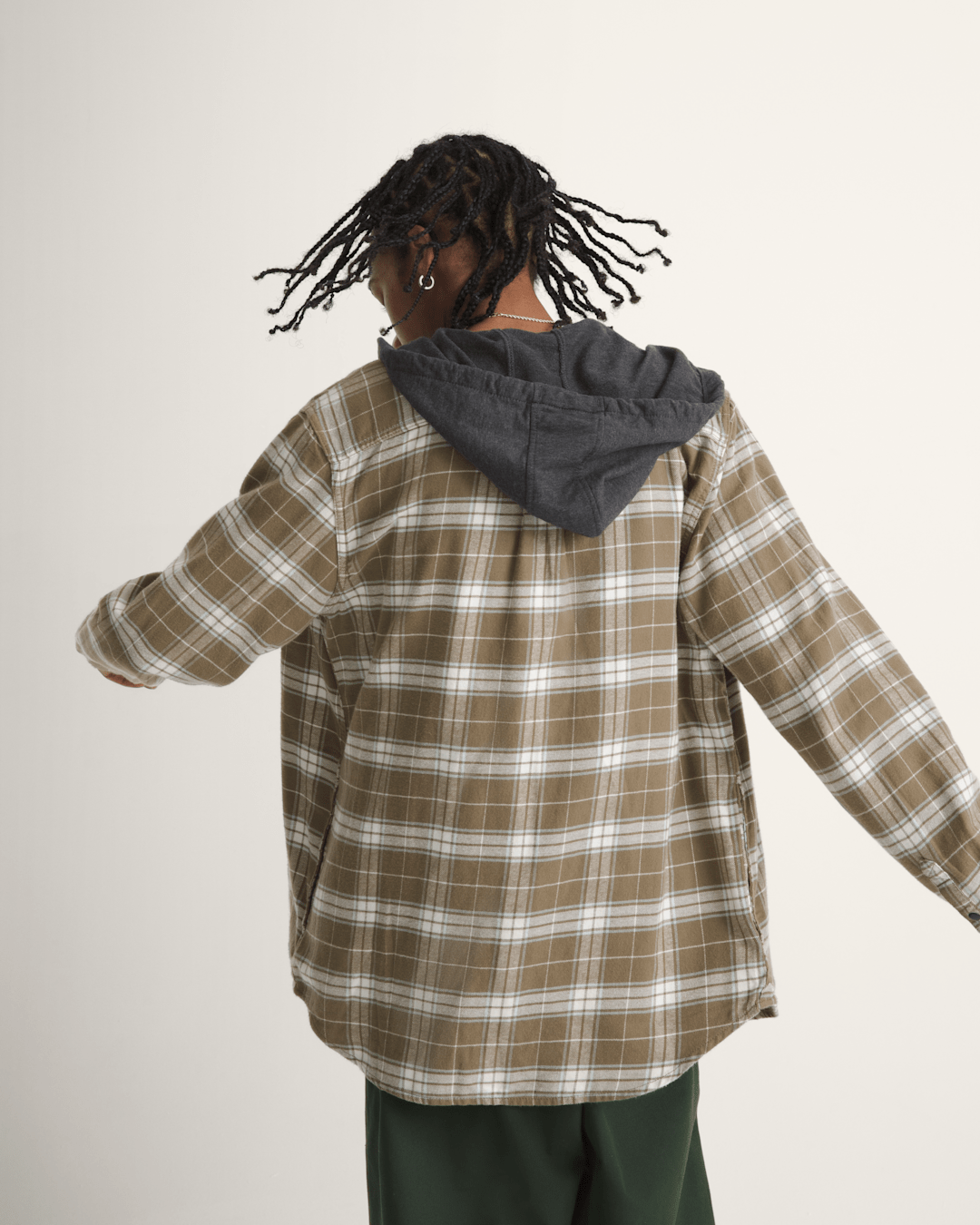 Vans Parkway II Shirt in Bay Leaf Green
