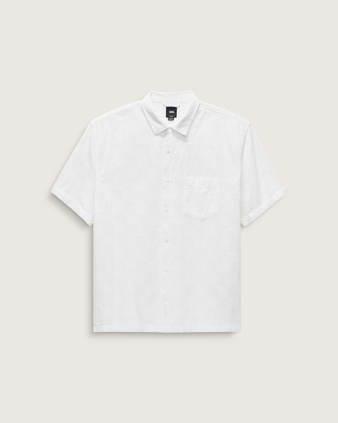 Vans Wayside Eyelet Woven Shirt in White