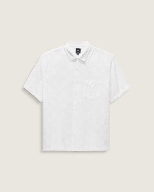 Vans Wayside Eyelet Woven Shirt in White