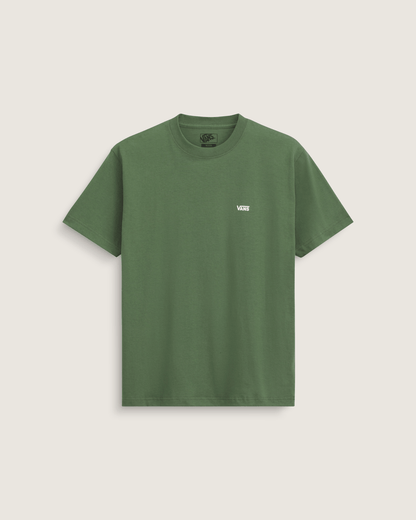 Vans Left Chest Logo T-Shirt in Pine Forest Green