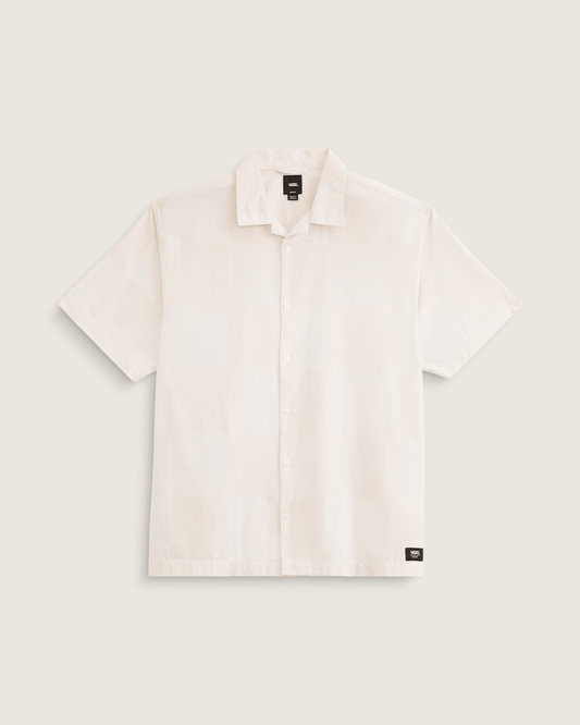 Vans Kessler Checkerboard Woven Shirt in Checkerboard White
