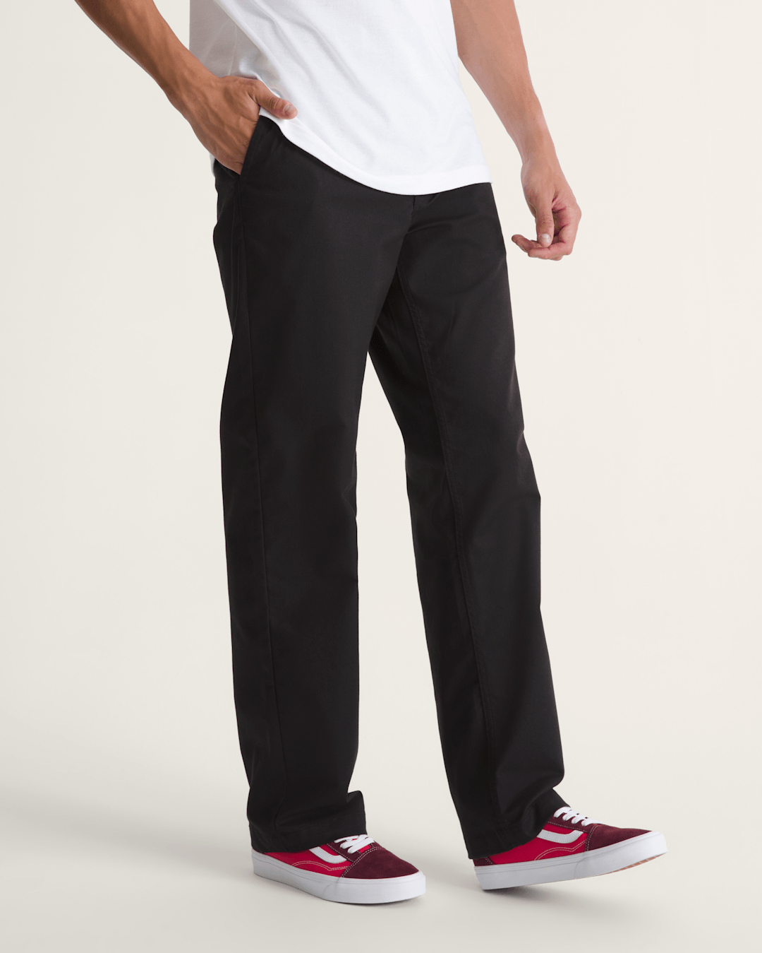 Vans Authentic Chino Straight Pant in Black