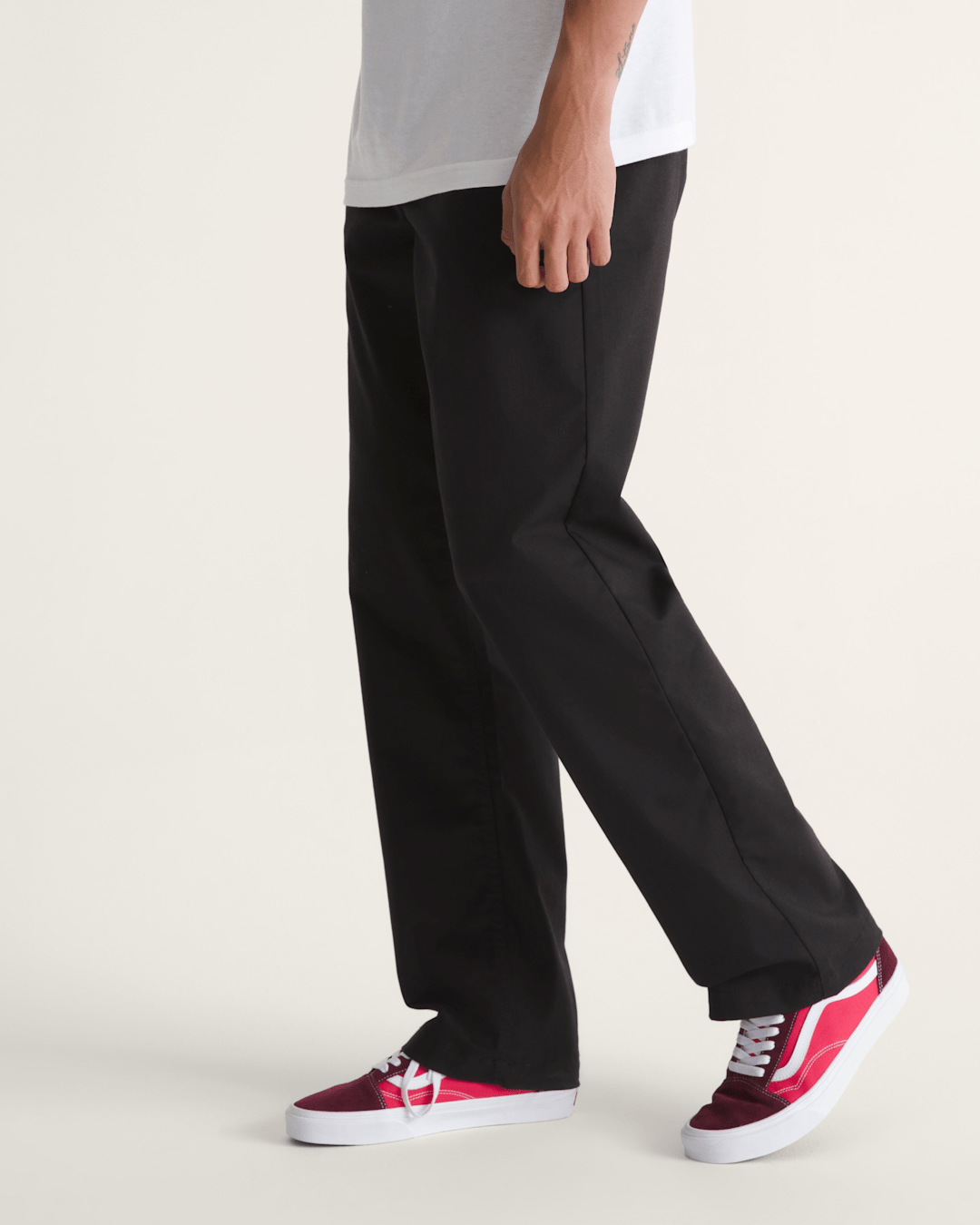 Vans Authentic Chino Straight Pant in Black