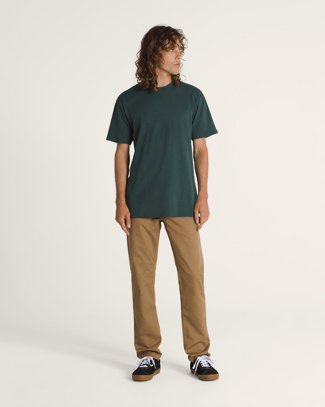 Vans Authentic Chino Slim Pants in Dirt Brown