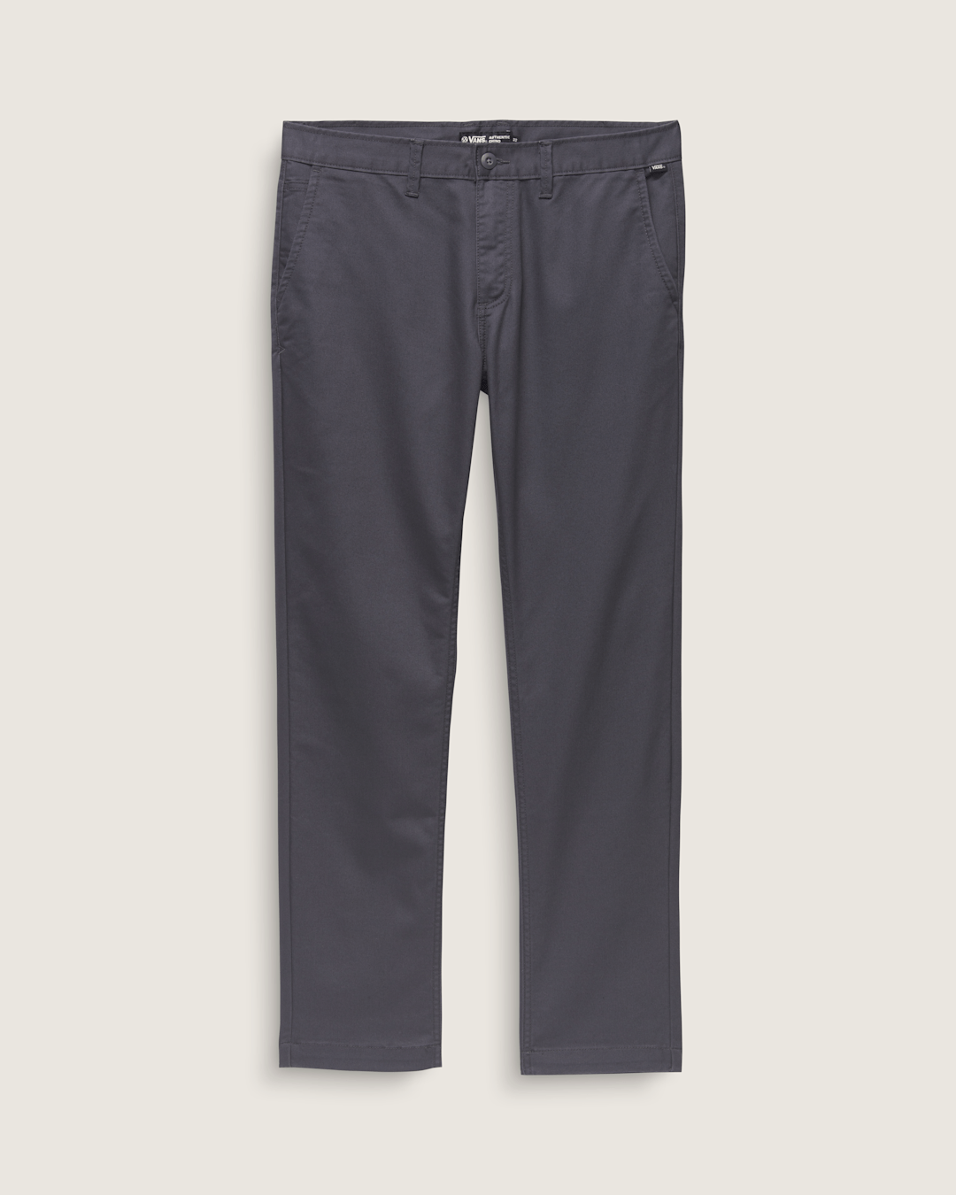 Vans Authentic Chino Slim Pants in Asphalt Grey