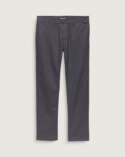 Vans Authentic Chino Slim Pants in Asphalt Grey