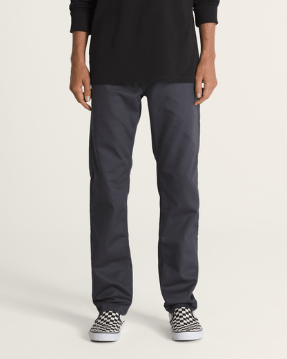Vans Authentic Chino Slim Pants in Asphalt Grey