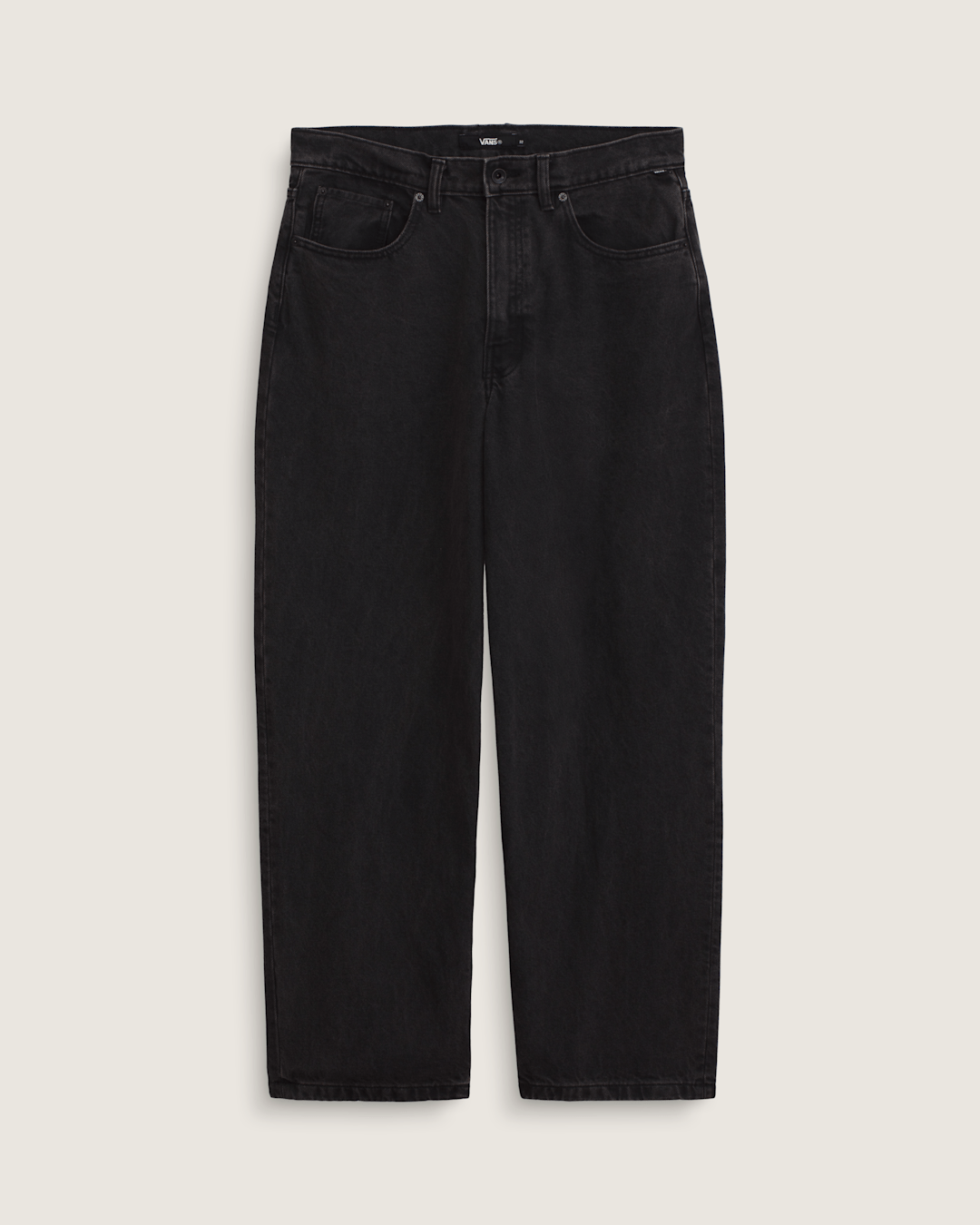 Vans Check-5 Baggy Denim Pants in Black