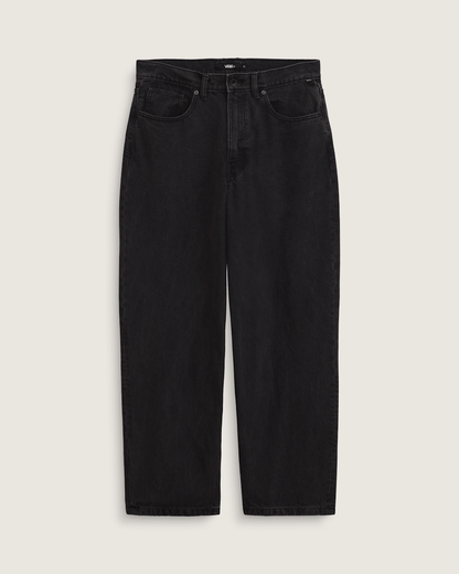 Vans Check-5 Baggy Denim Pants in Black