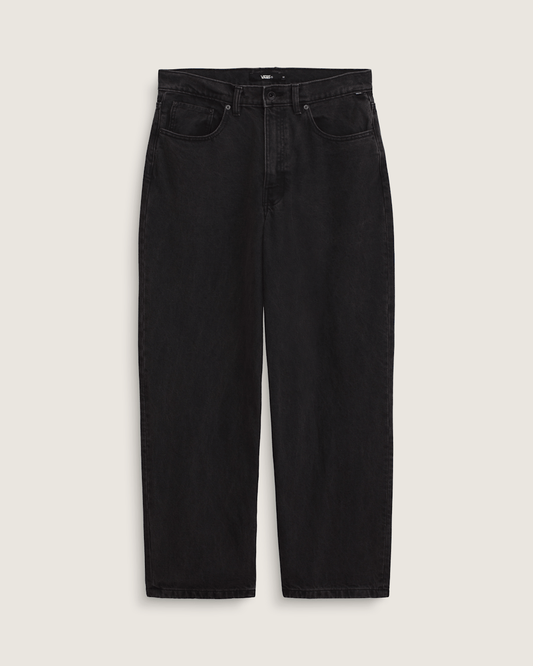 Vans Check-5 Baggy Denim Pants in Black