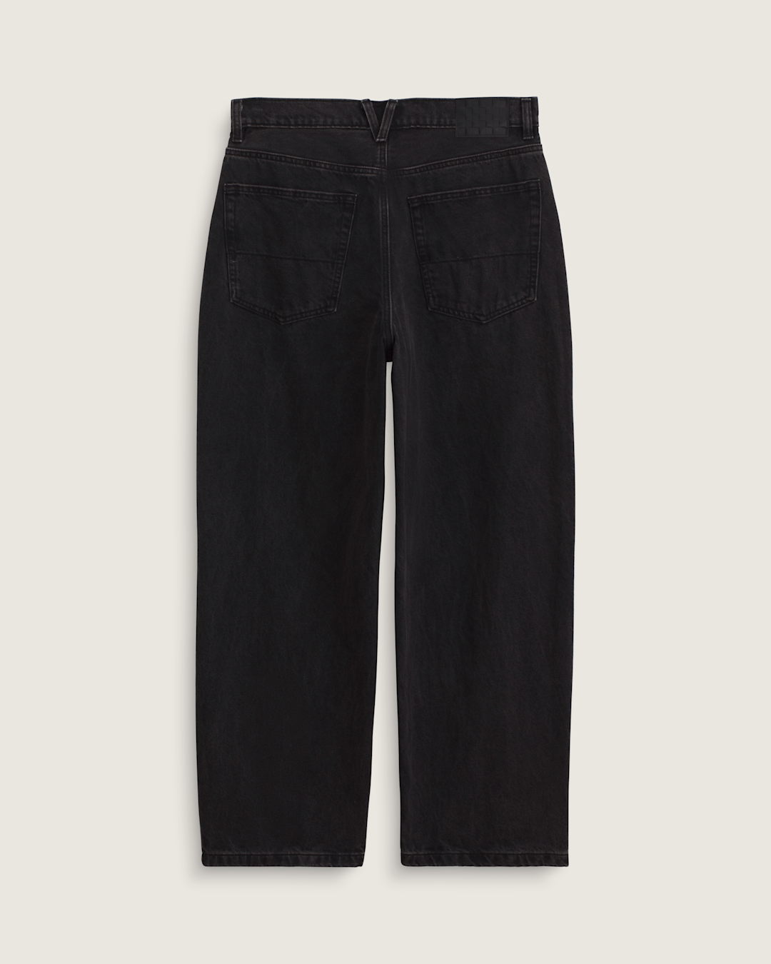 Vans Check-5 Baggy Denim Pants in Black