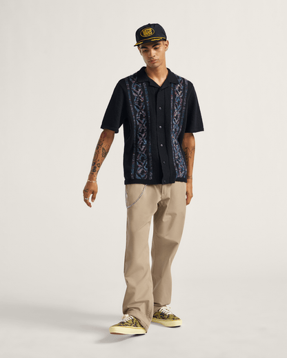 Vans Authentic Chino Relaxed Pants in Desert Taupe Brown