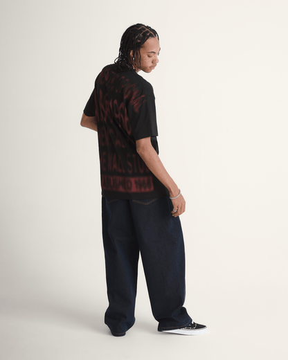 Vans Check-5 Baggy Denim Pants in Dark Rinse Blue