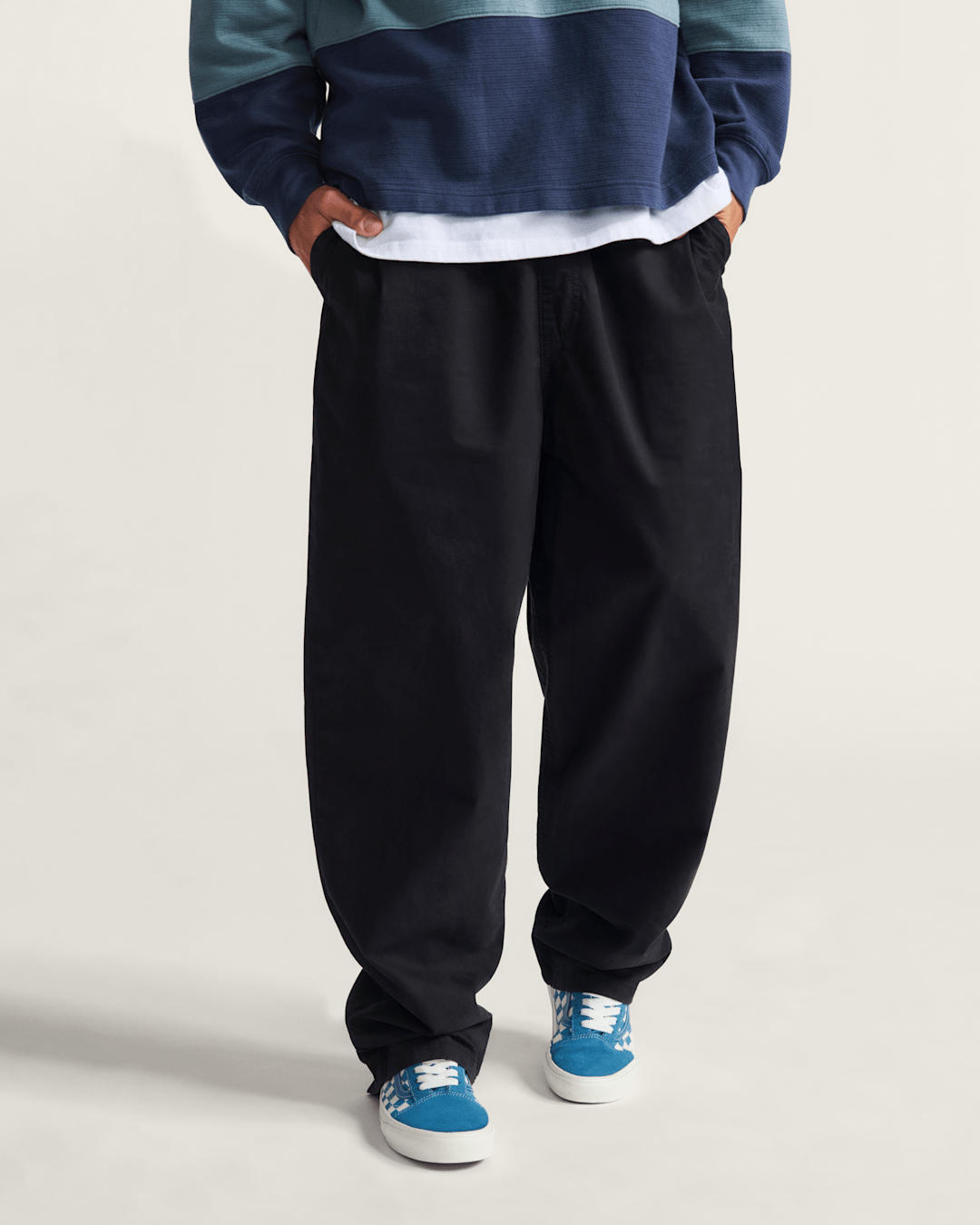 Vans Range Baggy Tapered Elastic Waist Pant Black