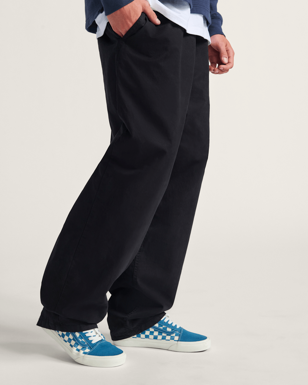 Vans Range Baggy Tapered Elastic Waist Pant Black