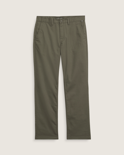 Vans Authentic Chino Relaxed Pants in Grape Leaf Green