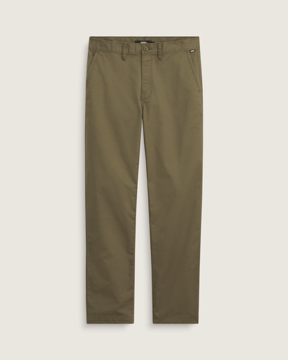 Vans Authentic Chino Straight Pant in Mossy Olive Green