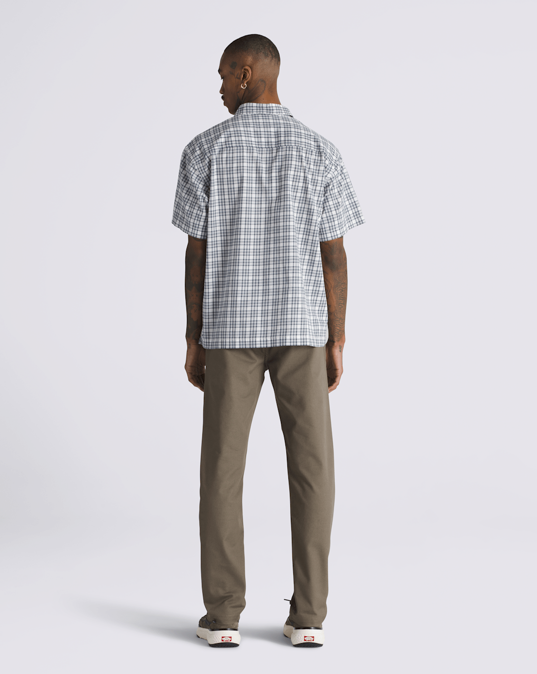 Vans Authentic Chino Slim Pants in Bungee Cord Brown