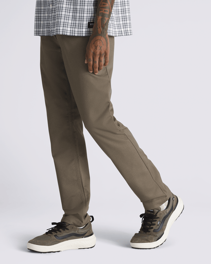 Vans Authentic Chino Slim Pants in Bungee Cord Brown