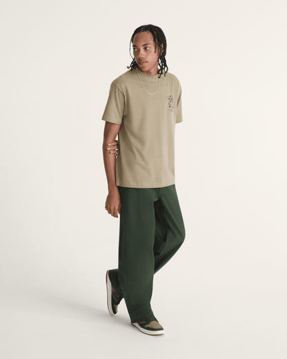 Vans Authentic Chino Loose Pants in Dried Kelp Green