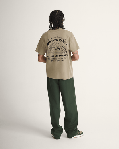Vans Authentic Chino Loose Pants in Dried Kelp Green
