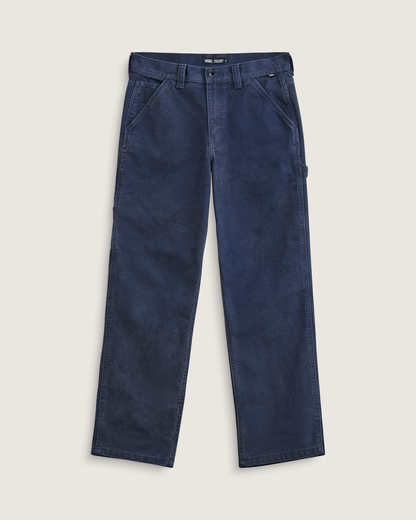 Vans Drill Chore Carpenter Vintage Wash Pants in Parisian Night Blue
