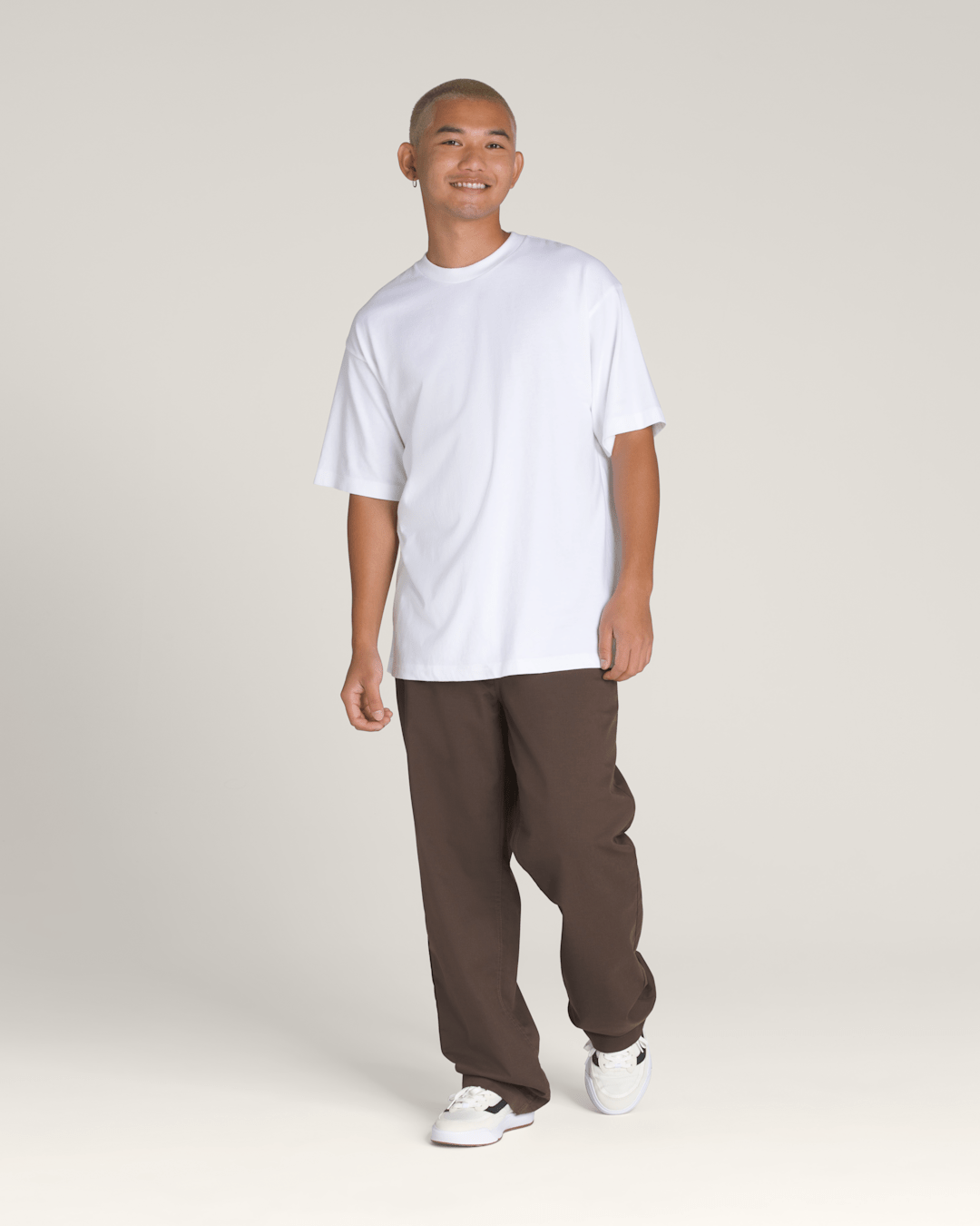 Vans Authentic Chino Loose Pants in Turkish Coffee Brown