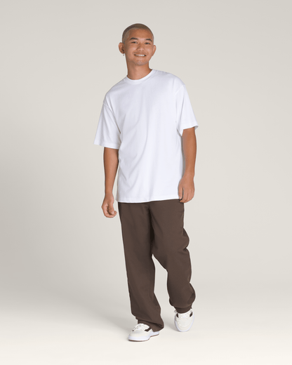 Vans Authentic Chino Loose Pants in Turkish Coffee Brown