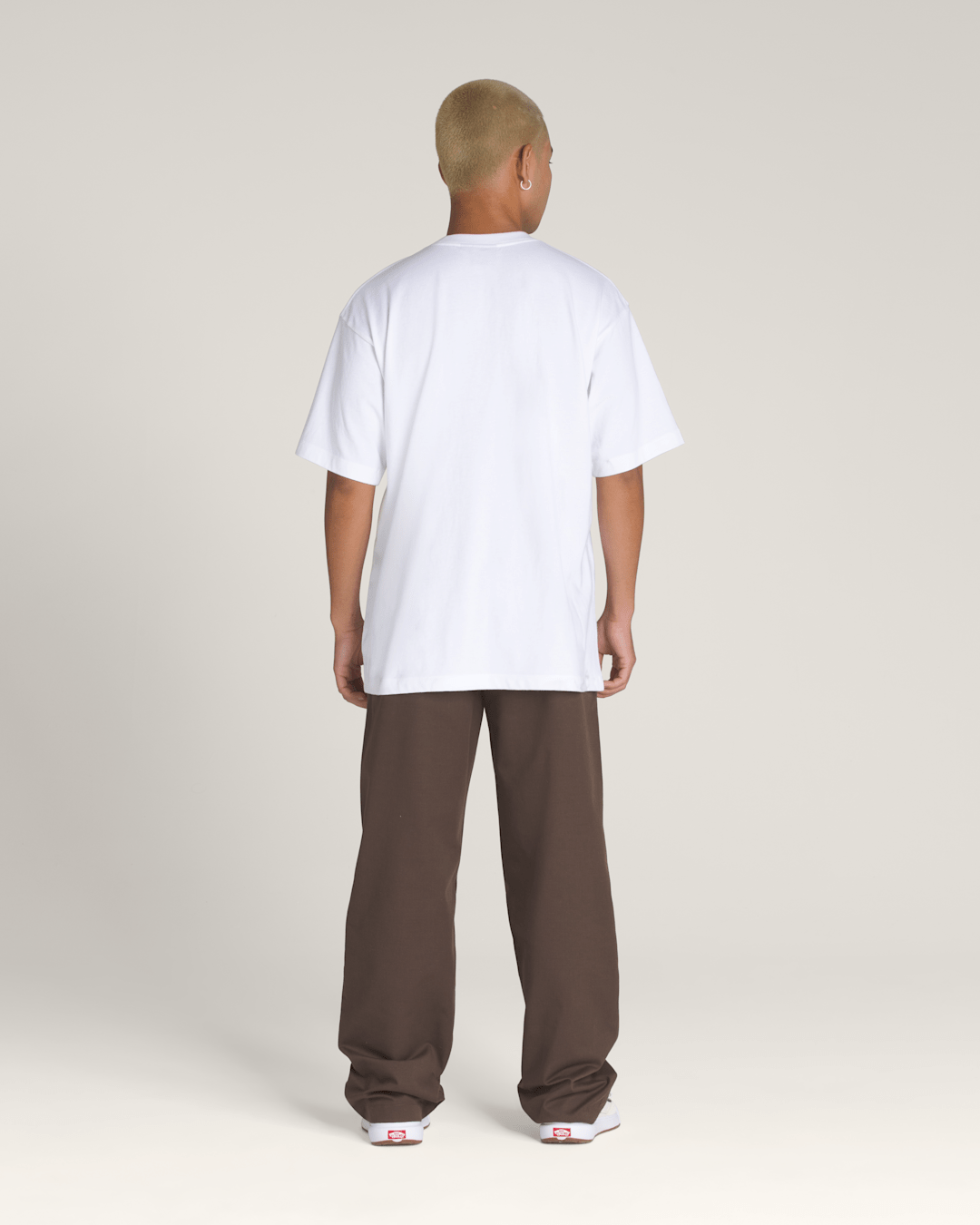 Vans Authentic Chino Loose Pants in Turkish Coffee Brown