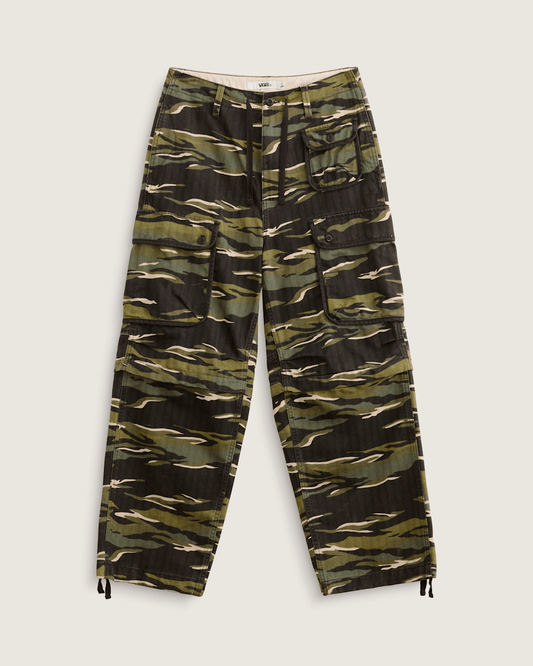 Vans Premium Terrain Cargo Pant in Tiger Camo Green