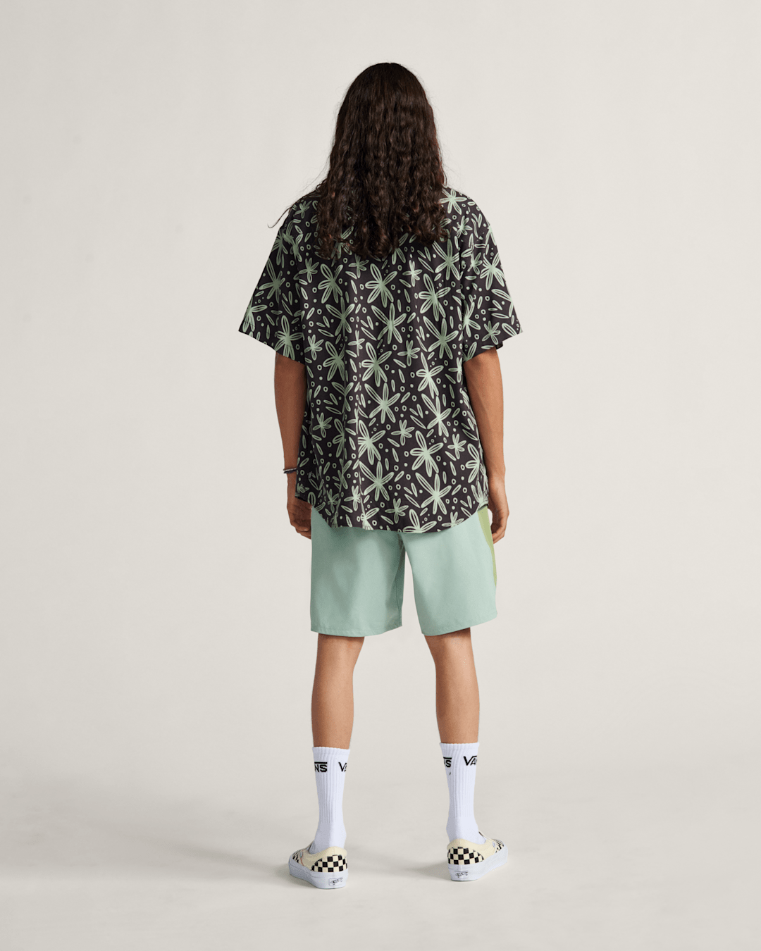 Vans Daily 18'' Boardshorts in Grey Olive Green