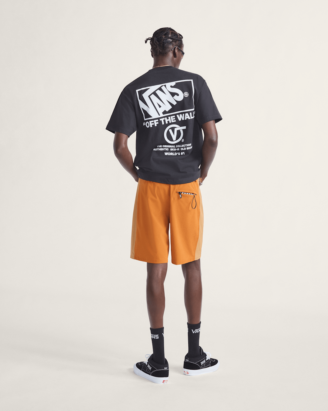 Vans Daily 18'' Boardshorts in Glazed Ginger Orange