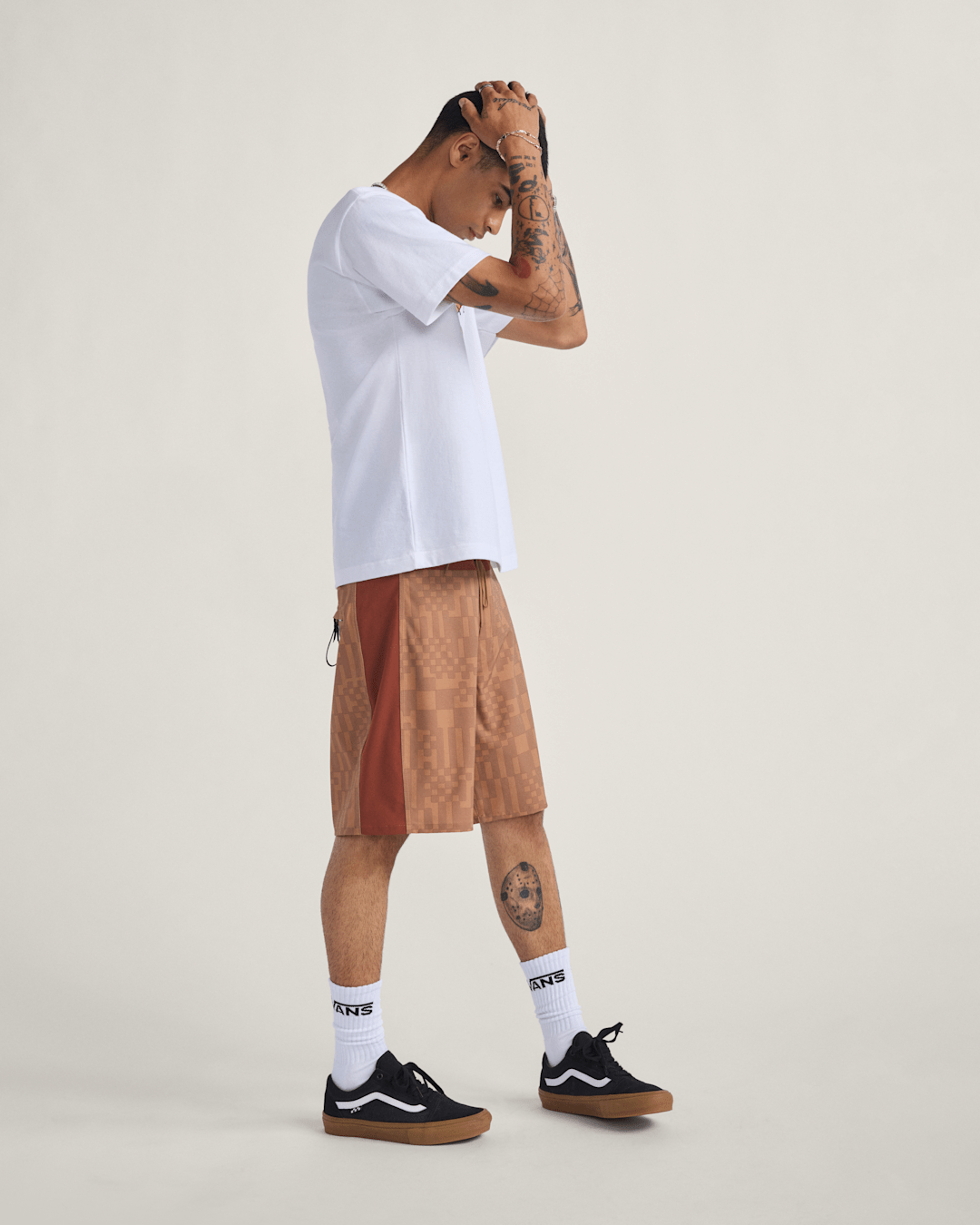 Vans Daily 18'' Boardshorts in Glazed Ginger Brown