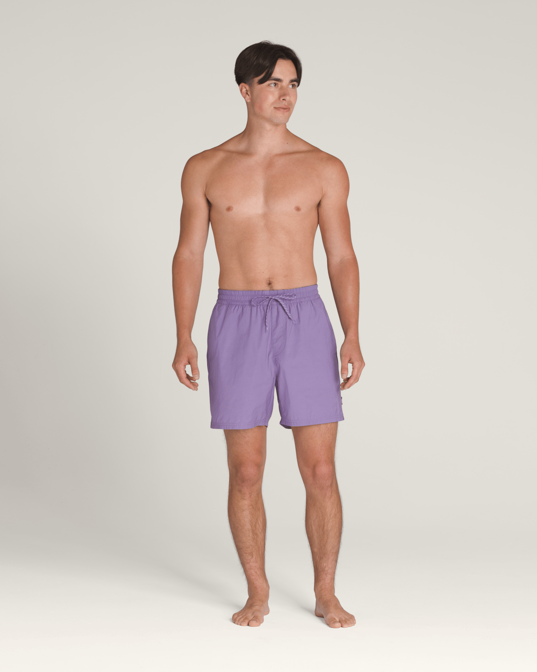 Vans Primary Solid Elastic 17'' Boardshorts in Purple Haze
