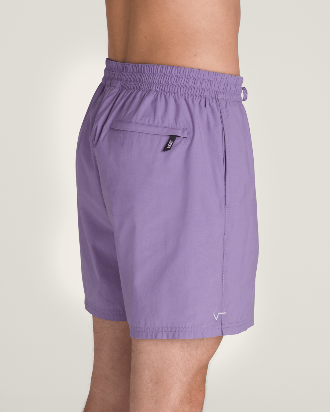 Vans Primary Solid Elastic 17'' Boardshorts in Purple Haze