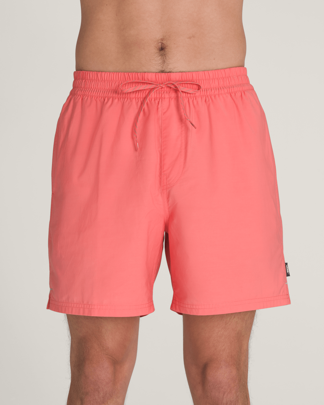 Vans Primary Solid Elastic 17'' Boardshorts in Porcelain Rose Pink