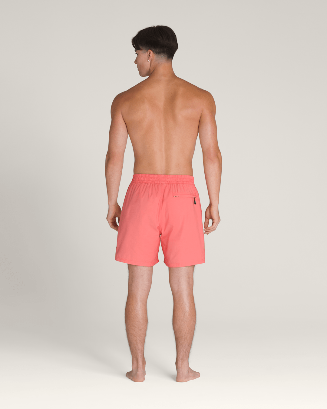 Vans Primary Solid Elastic 17'' Boardshorts in Porcelain Rose Pink