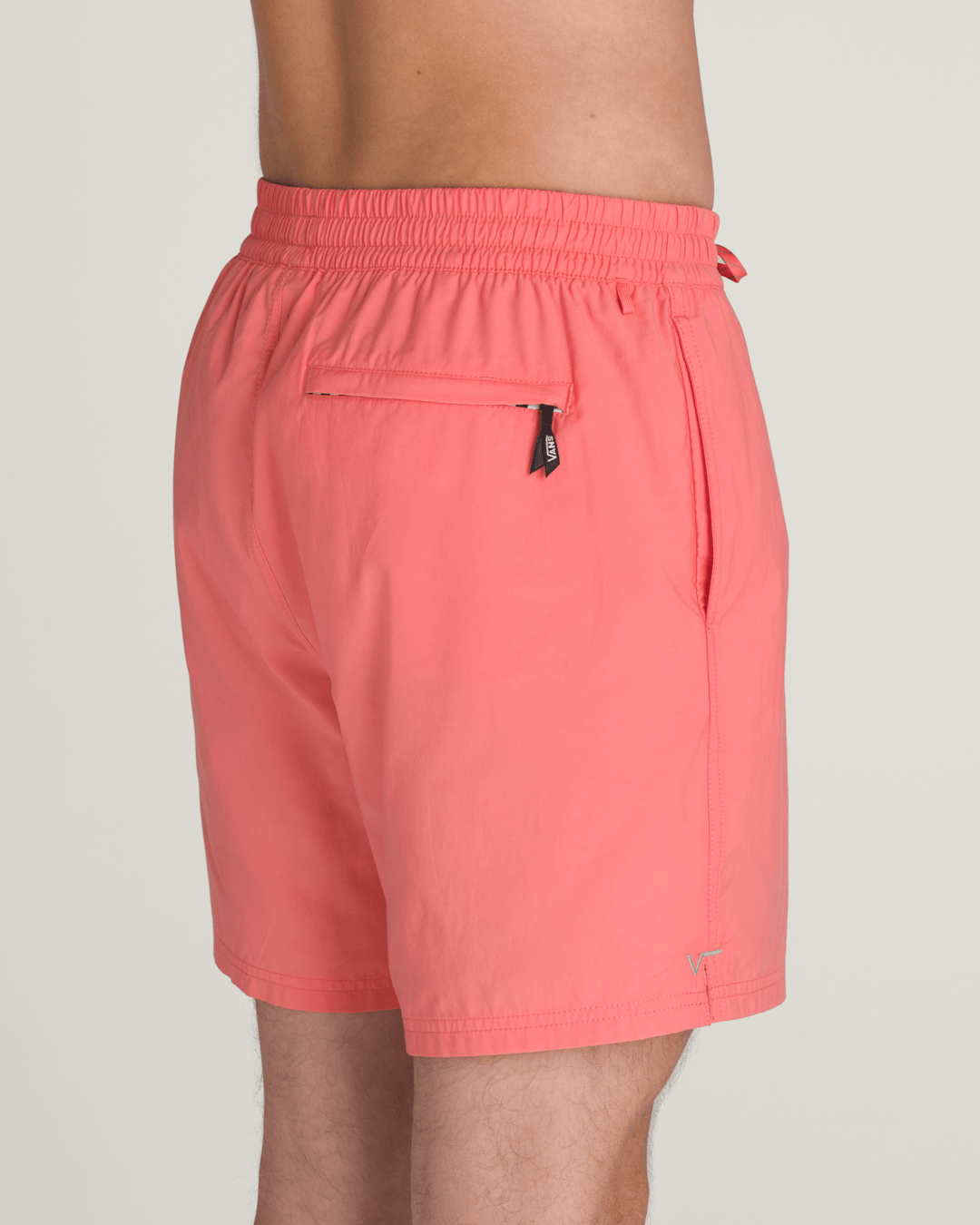 Vans Primary Solid Elastic 17'' Boardshorts in Porcelain Rose Pink