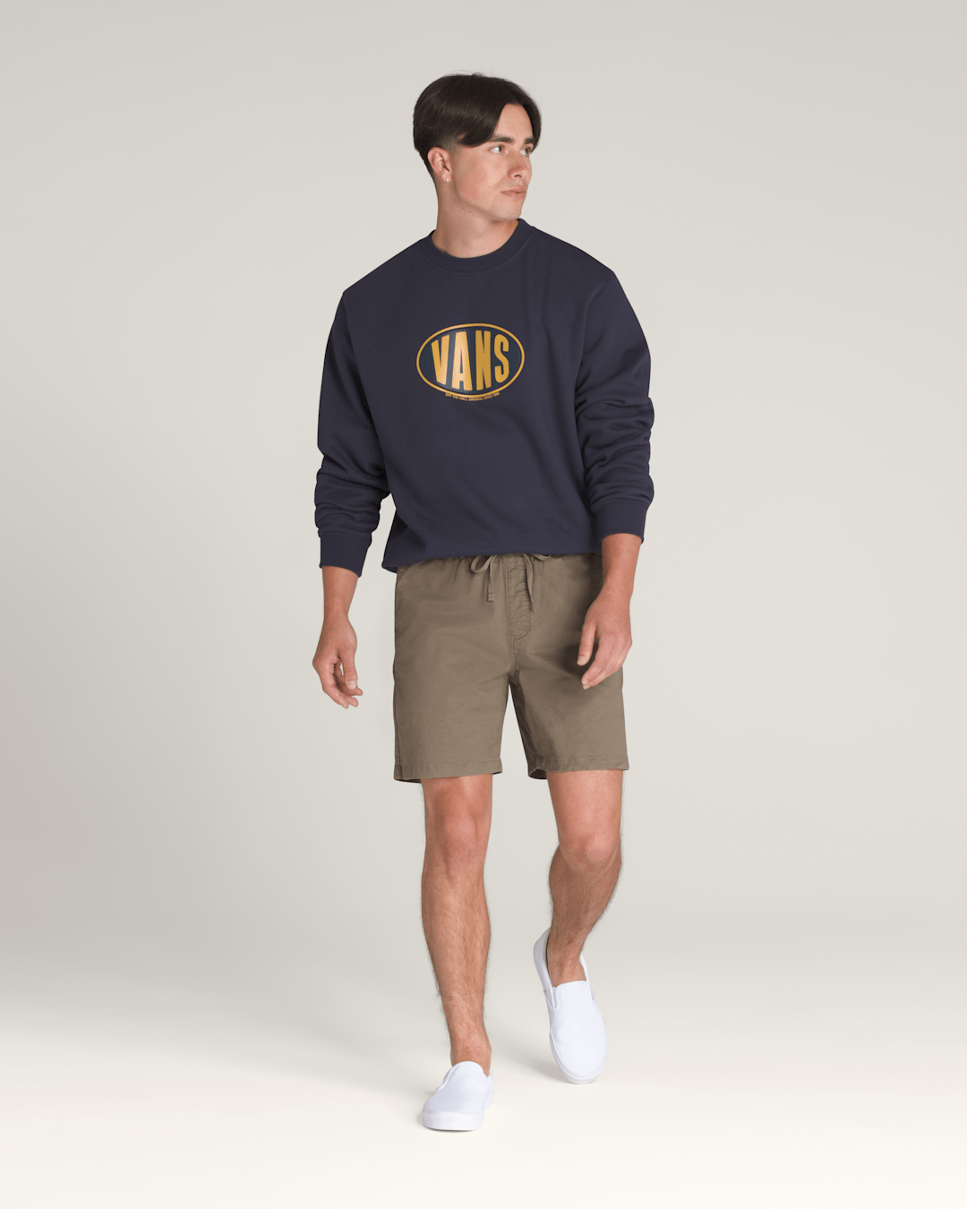 Vans Range Relaxed Elastic 18'' Shorts in Bungee Cord Brown