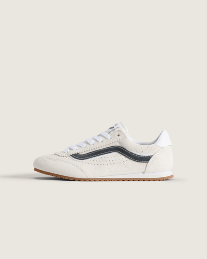 Vans Big Kids Super Lowpro Shoe in Marshmallow White