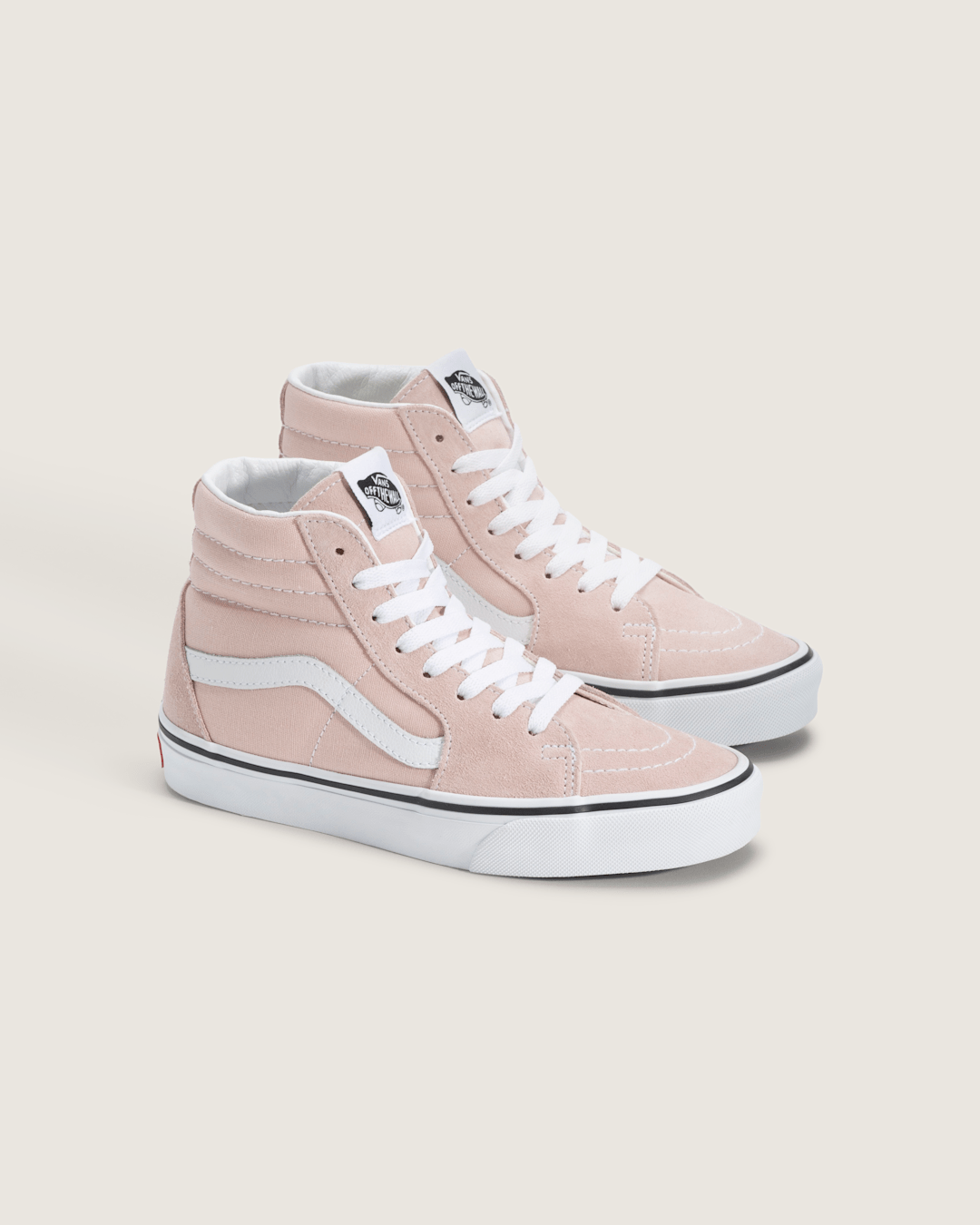 Vans Big Kids SK8-Hi Shoe in Sepia Rose Pink