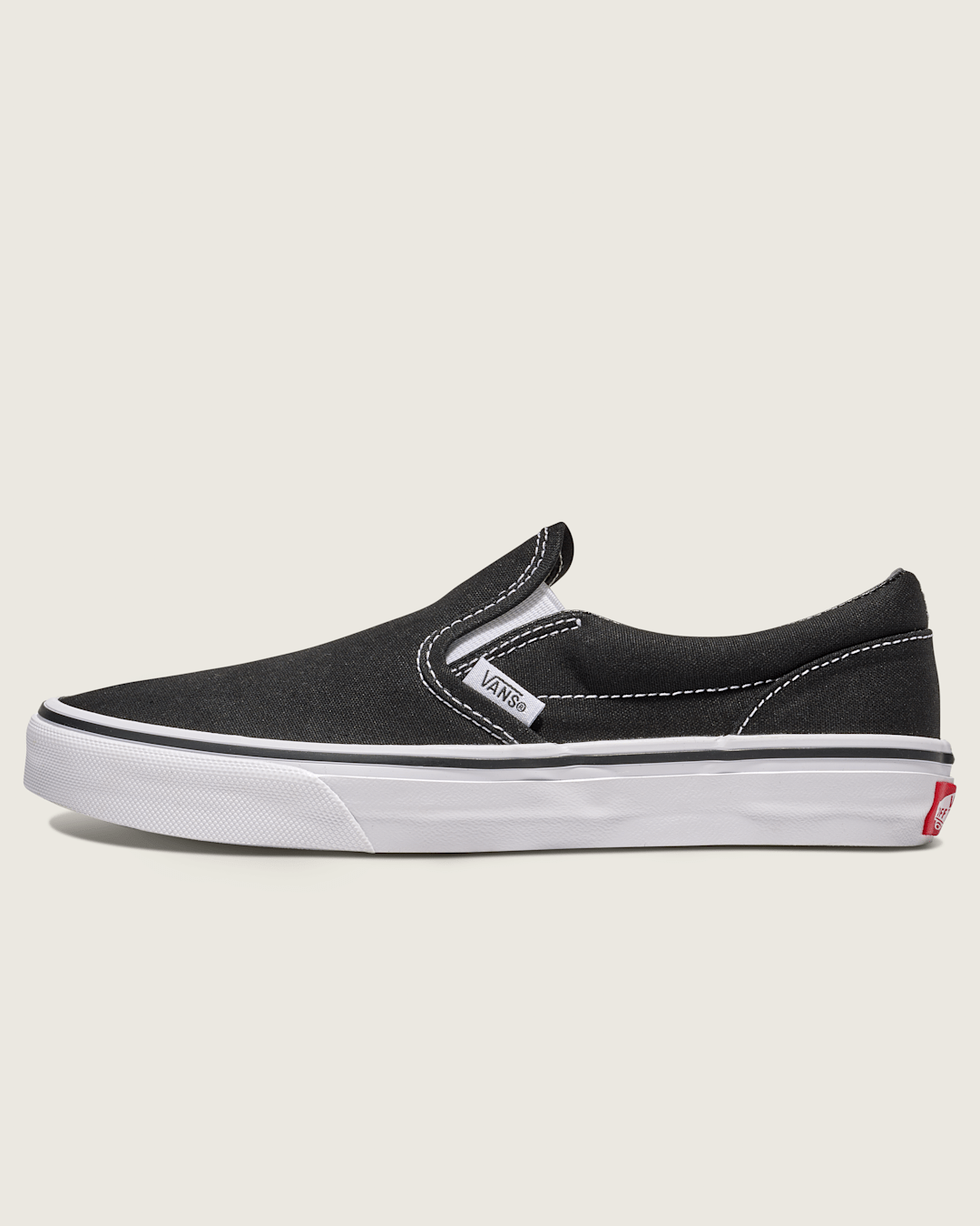 Vans Big Kids Classic Slip-On Shoe in Black