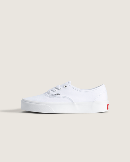Vans Big Kids Authentic Shoe in True White