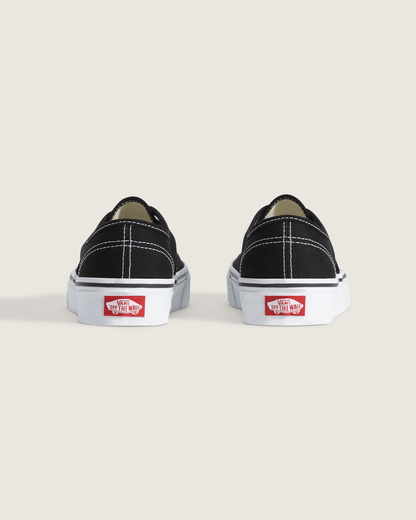 Vans Big Kids Authentic Shoe in Black