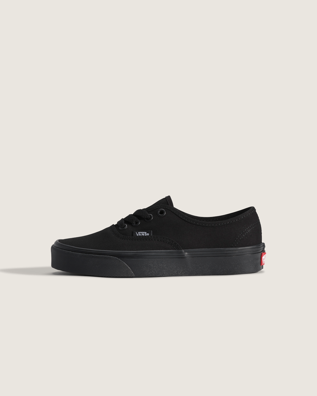 Vans Big Kids Authentic Shoe in Blackout