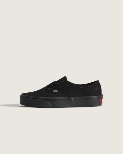 Vans Big Kids Authentic Shoe in Blackout