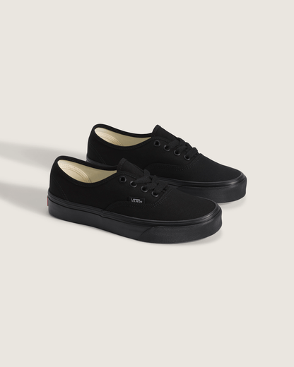 Vans Big Kids Authentic Shoe in Blackout