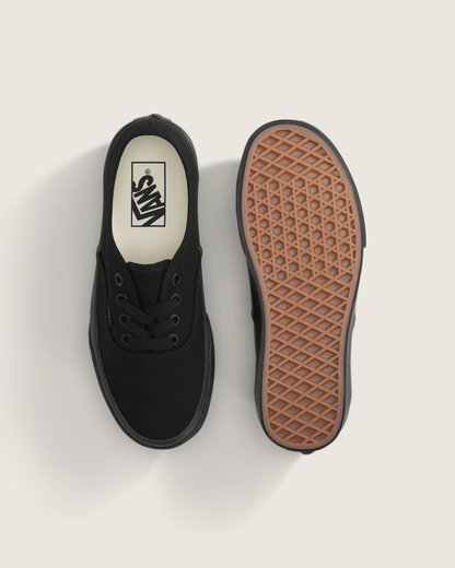 Vans Big Kids Authentic Shoe in Blackout