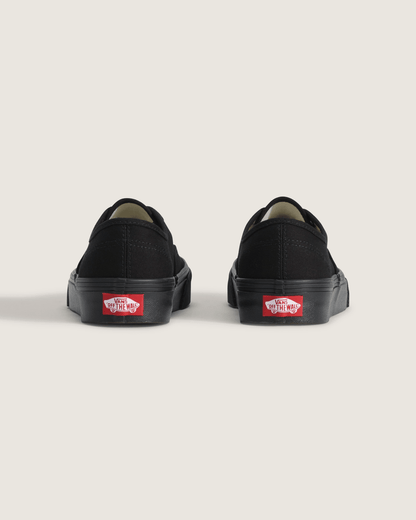 Vans Big Kids Authentic Shoe in Blackout