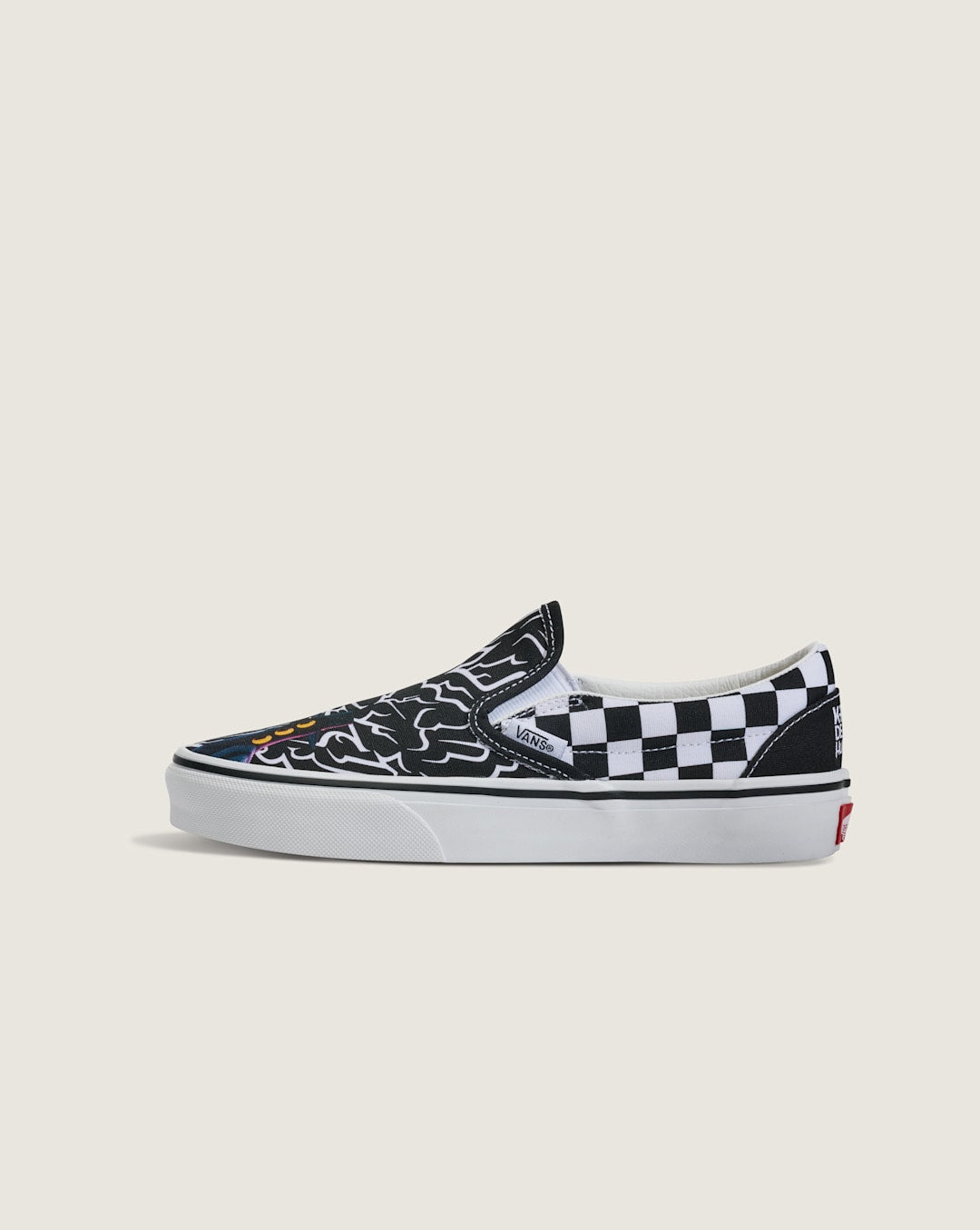 Vans KPop Demon Hunters x Vans Big Kids Classic Slip-On Shoe in KPop Demon Hunters Black